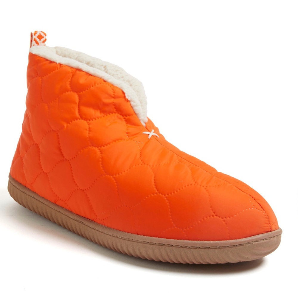 NEW| Dearfoams Men's Warm Up Bootie Slipper Size 9-10 - Picture 5 of 9